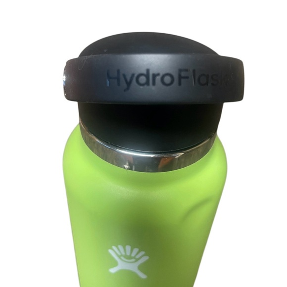Hydro Flask 32 Oz Wide Mouth Water Bottle Lime Green Citron - Picture 3 of 5